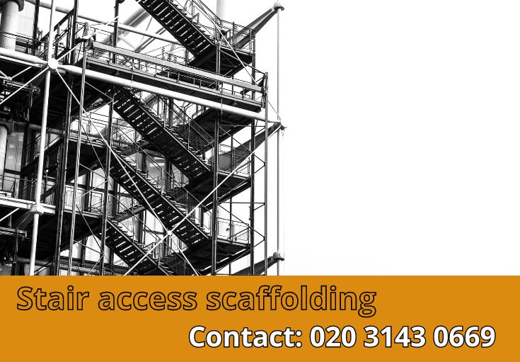 Stair Access Scaffolding Hampton Hill